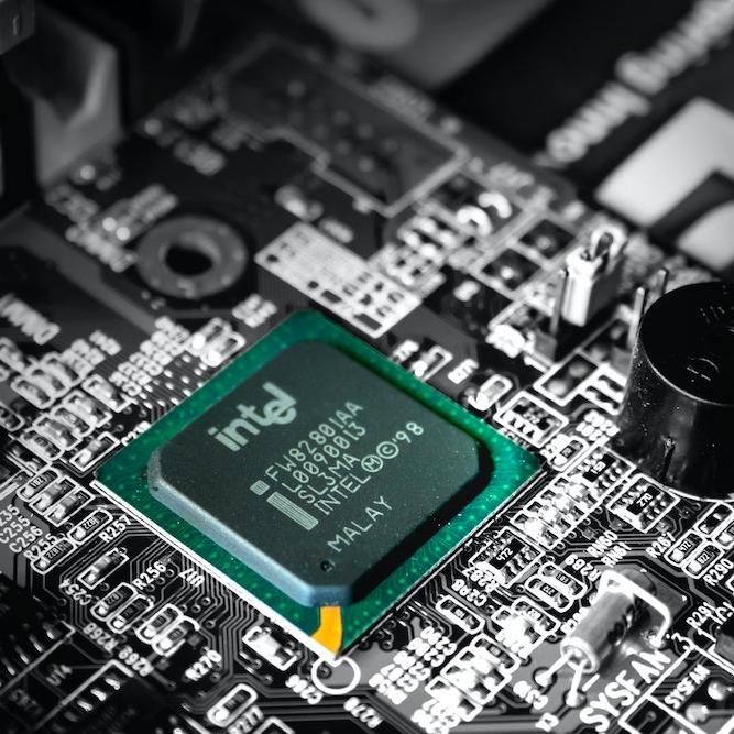 		Microchip embedded in computer hardware
	
