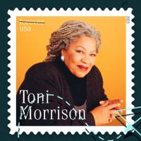 		Stamps showing Ruth Bader Ginsburg and Toni Morrison
	