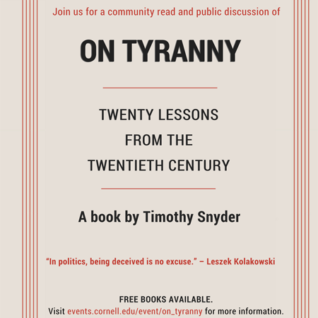 		 Book cover art for &amp;quot;On Tyranny&amp;quot;
	