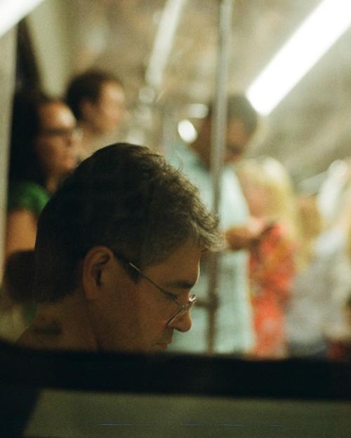 		People in a subway car, Moscow
	