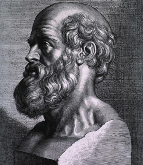		 An illustration of Hippocrates
	