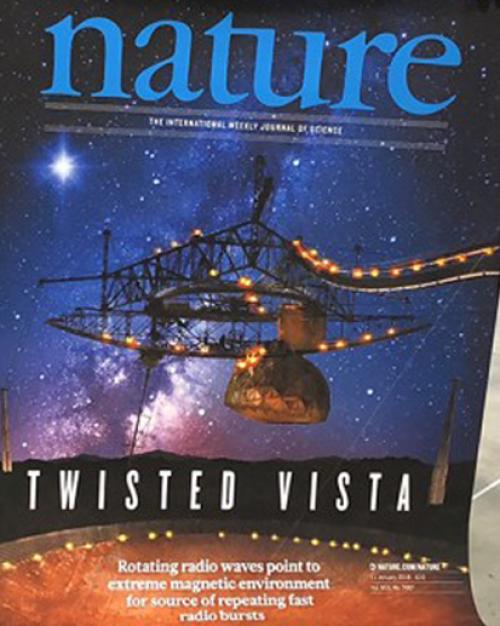 Cover of Nature Magazine