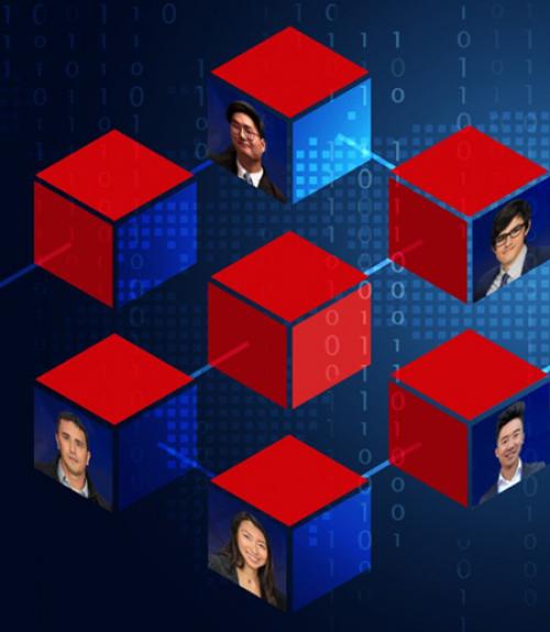  Graphic showing seven cubes