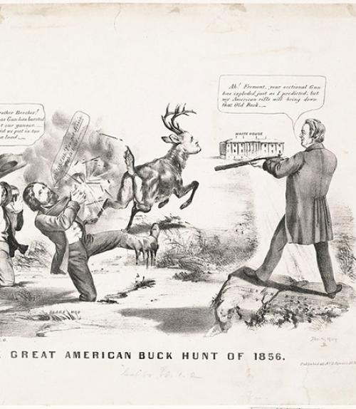		 Political cartoon from 1856
	