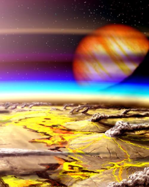 A habitable planet in the volcanic Hydrogen habitable Zone picture