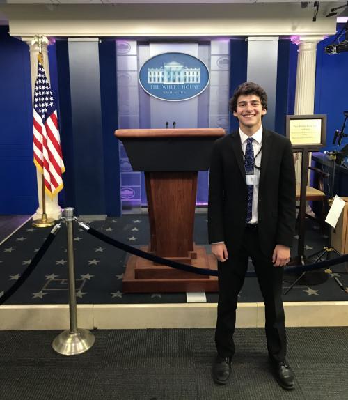 		 A&amp;amp;S student combines CS, government interests in White House internship
	