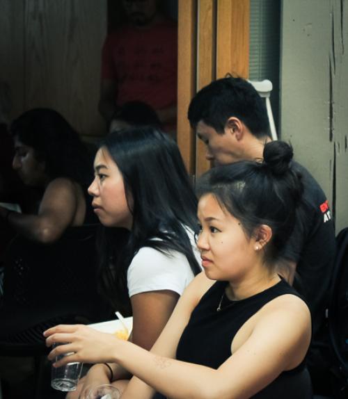  Arts &amp;amp; Sciences students attending the Wednesday Lunch Series on Aug. 29, sponsored by the Asian American Studies Program (AASP)