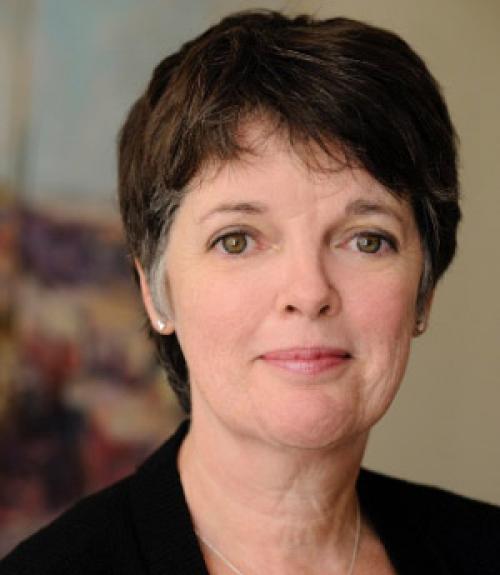  A headshot of novelist Alice McDermott