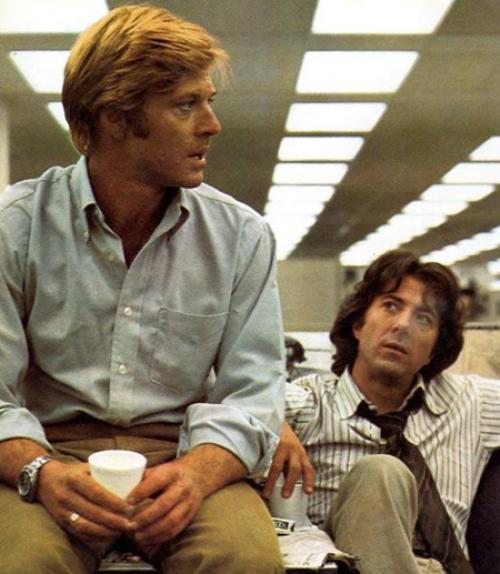		 Richard Gere and Dustin Hoffman from All the President&amp;#039;s Men
	