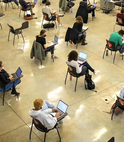  students in classroom