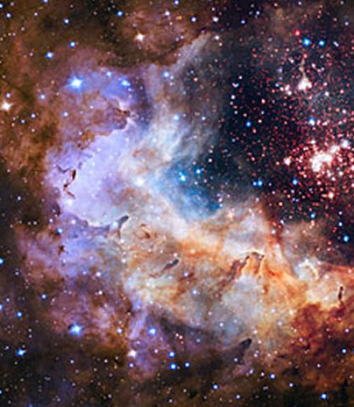 		 ESA/Hubble image of a nebul
	