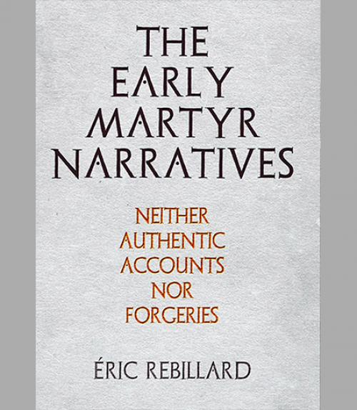 		 BOOK COVER: The Early Martyr Narratives
	
