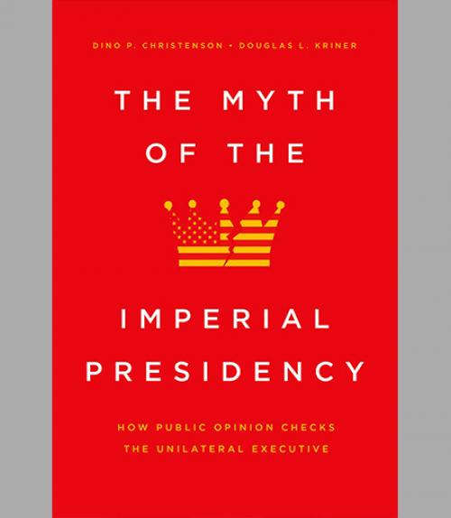 		 Book cover: The Myth of the Imperial Presidency
	