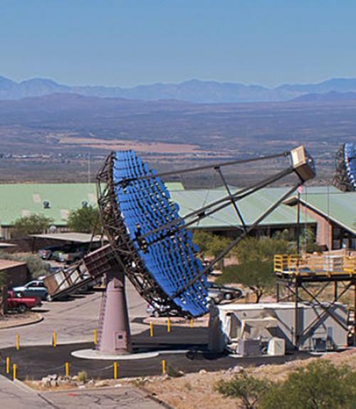 		 The Veritas telescope
	