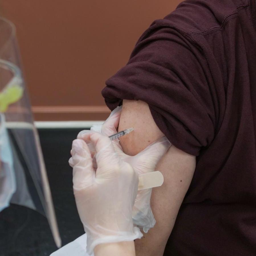 		Person receiving vaccine
	