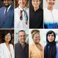 Collage of 2023 new faculty members