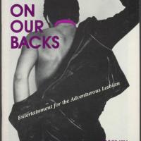 Magazine cover featuring a person with back turned