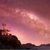 robot on Mars