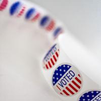 "I voted" stickers
