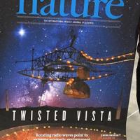 Cover of Nature Magazine