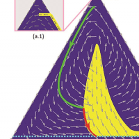  Diagram including a large purple triangle
