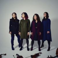 Aizuri Quartet, featuring Ariana Kim, far left.