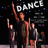 Locally grown dance fest poster