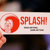 Cornell Splash! sticker