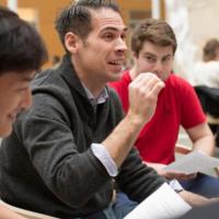  Michael Fontaine with students