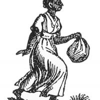  runaway slave ad drawing of a woman