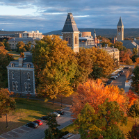 McGraw Hall on a fall afternoon