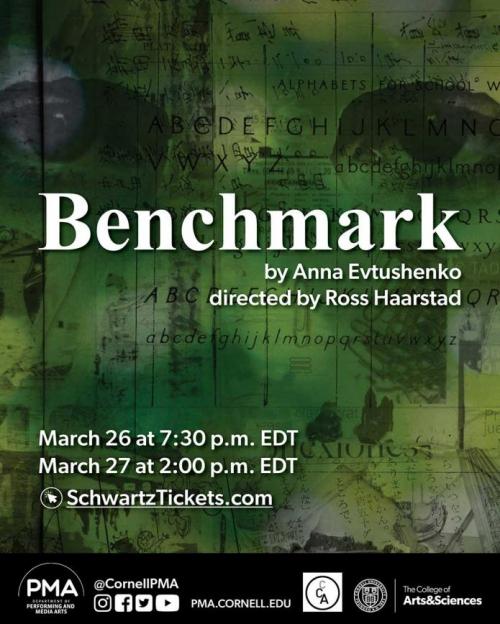 Event poster: "Benchmark"