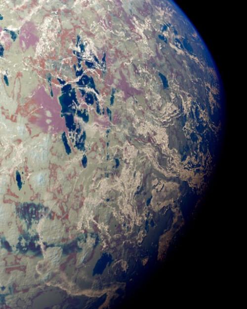Colorful planet