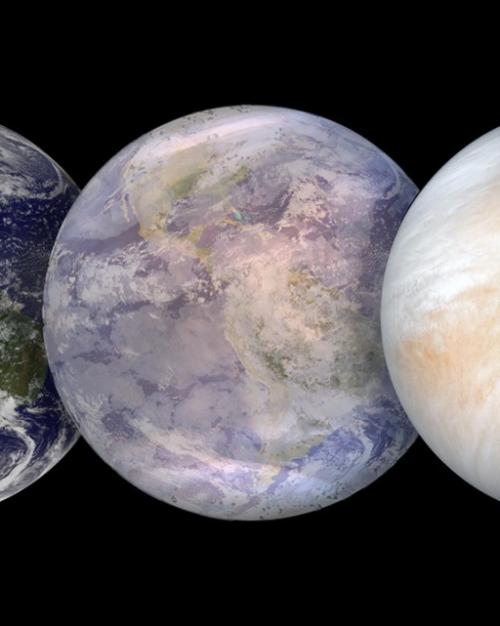 		Illustration of three planets side-by-side
	