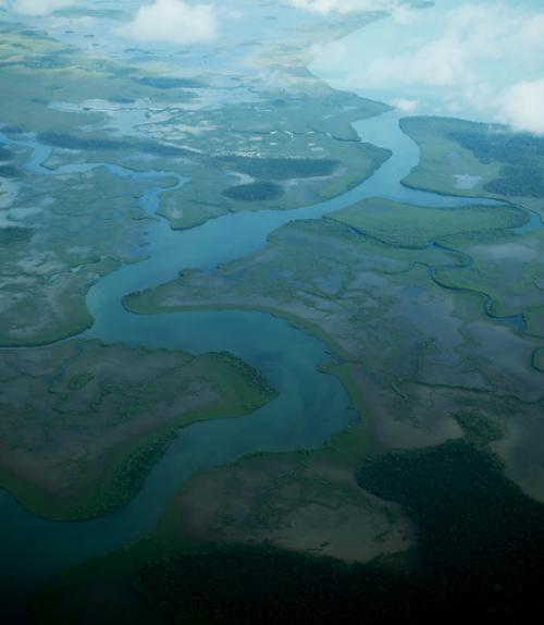  Rivers shown from above