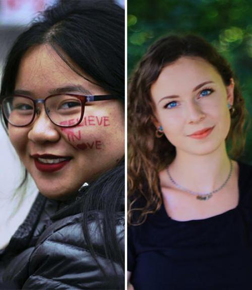 Winnie Ho and Emme Runge