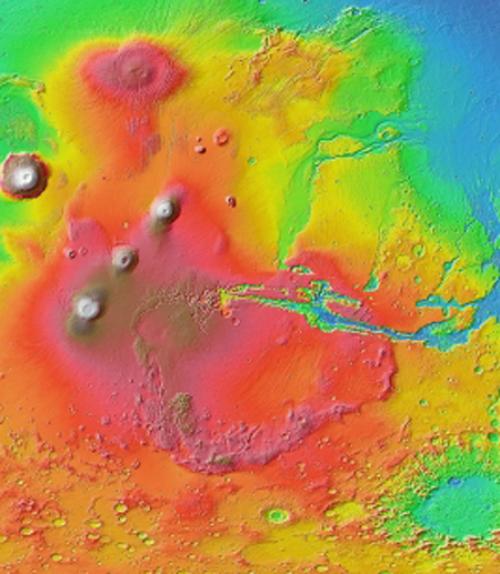  Geologic map of Mars