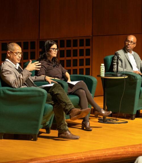  Panel of faculty members