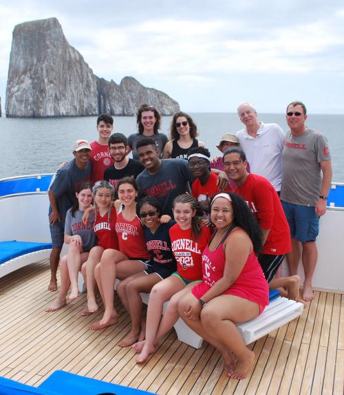 Biological Sciences Scholars at the Galapagos Island