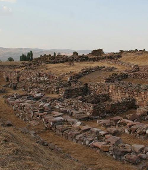  The Waršama Palace site at Kültepe, where some wood-samples were collected for research.