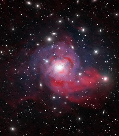  Image of the stars in the Perseus Cluster