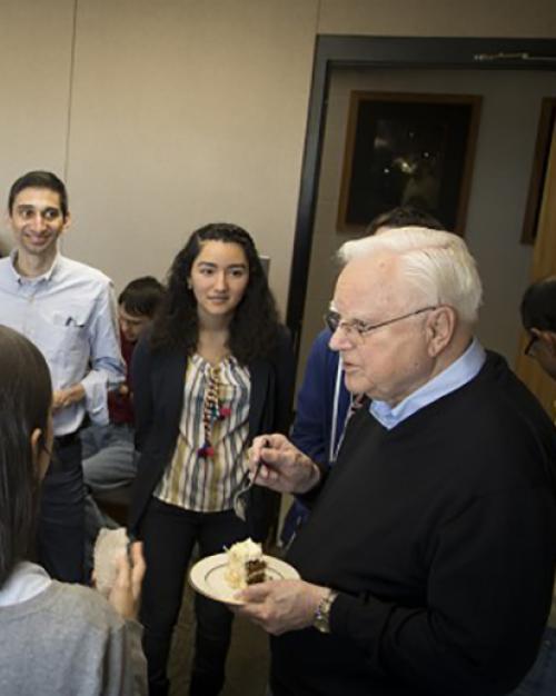  Frank Drake with astronomy students