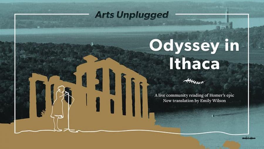 Poster for 'Odyssey in Ithaca' event