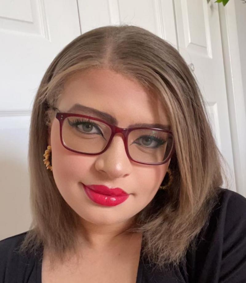 Sarah Lorgan-Khanyile '21 self portrait.