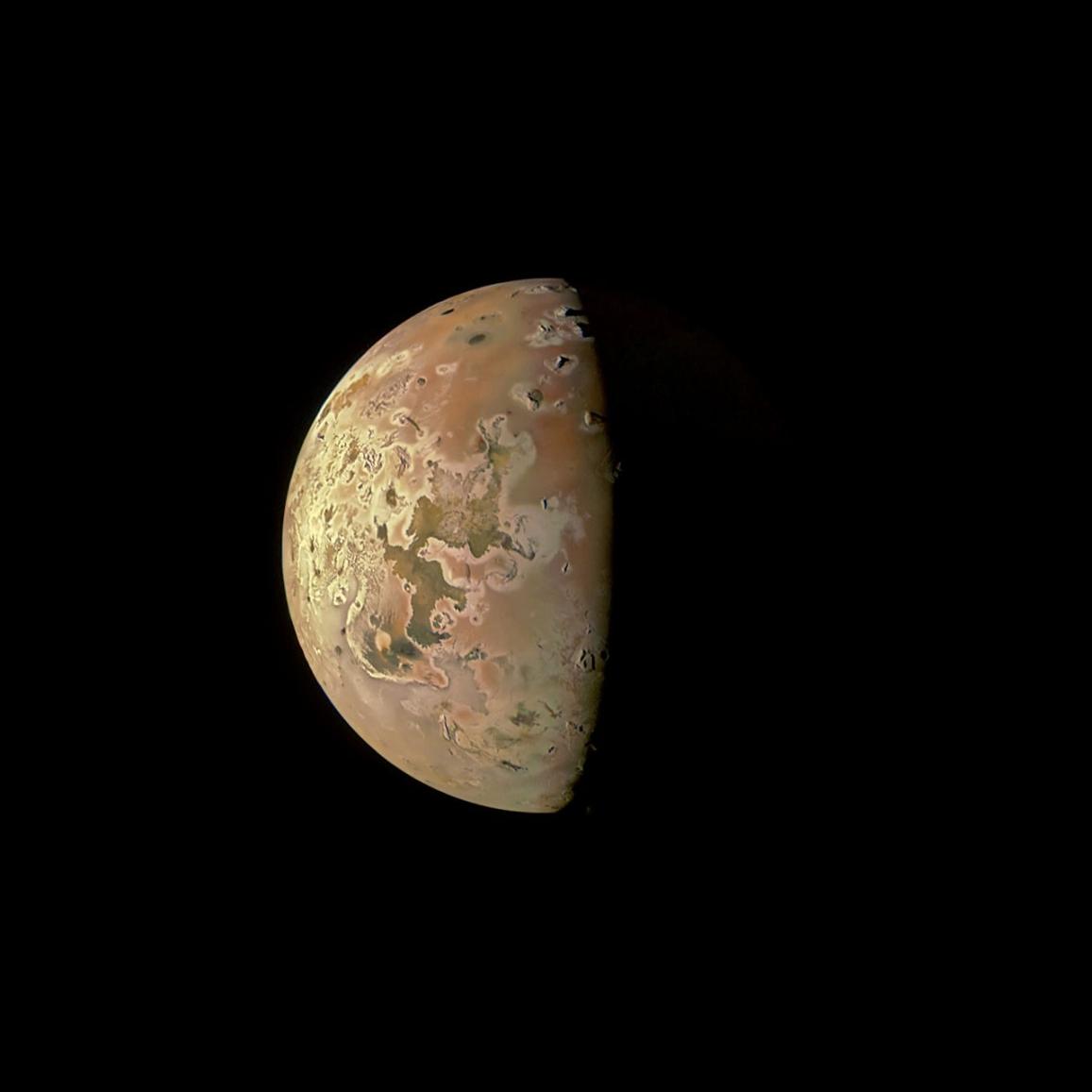 		the Jupiter moon Io
	