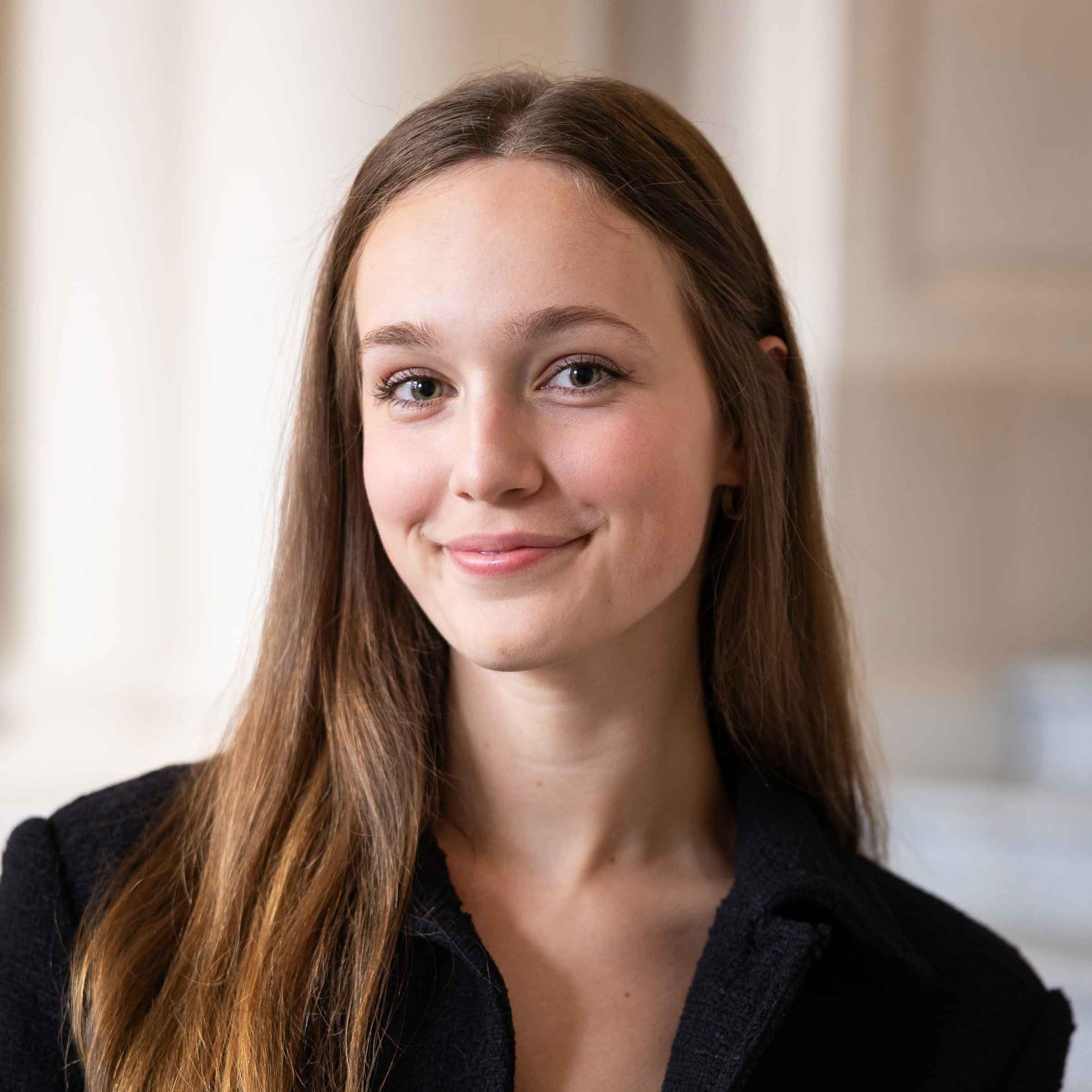 person smiling