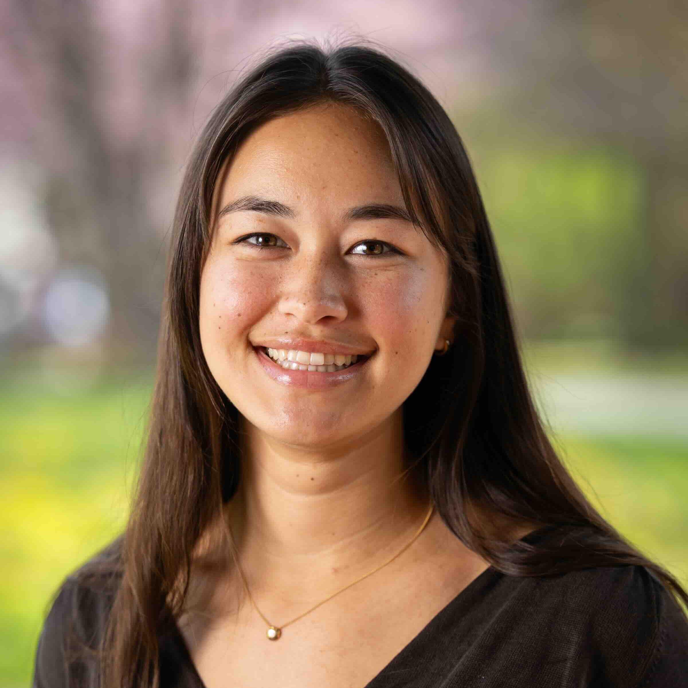 person smiling