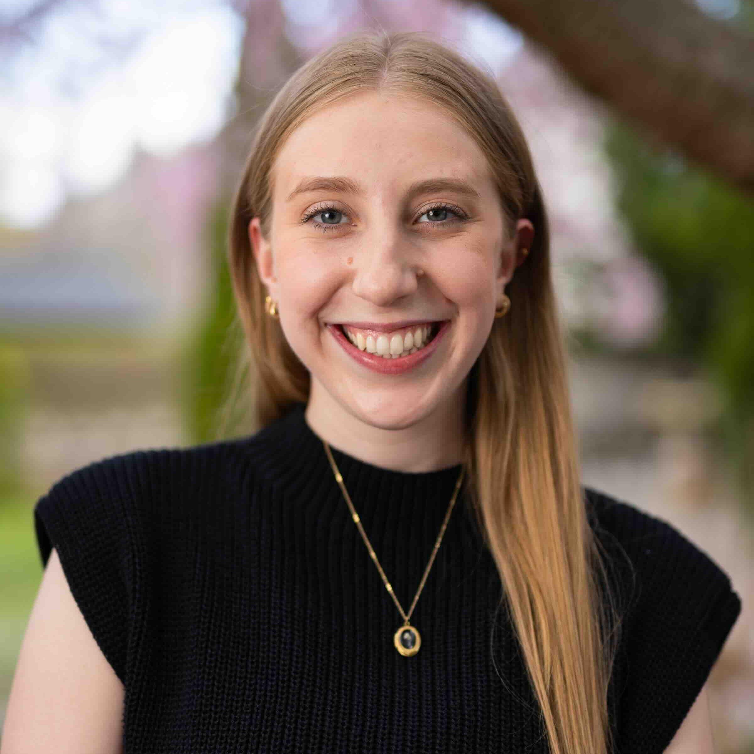 person smiling