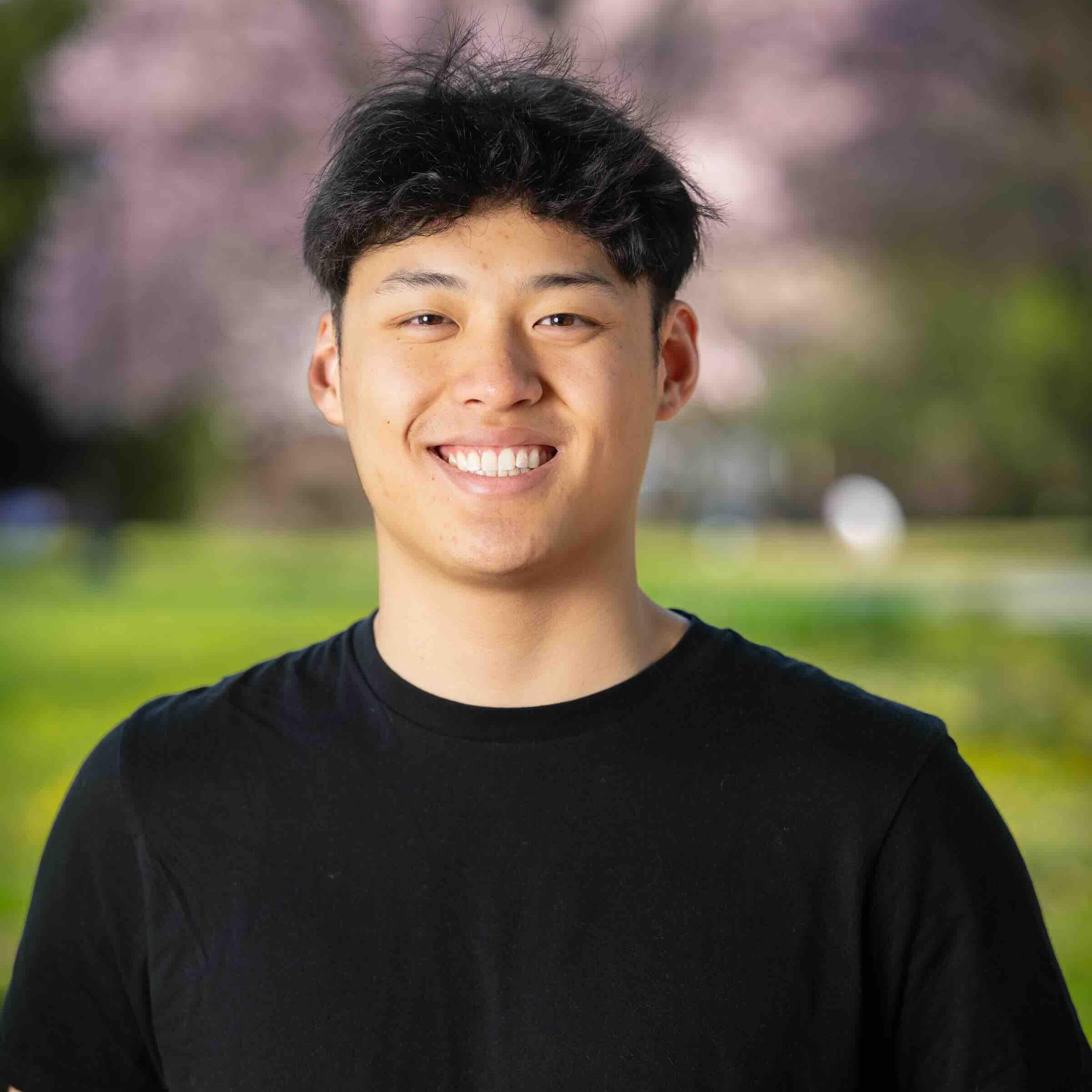 person smiling