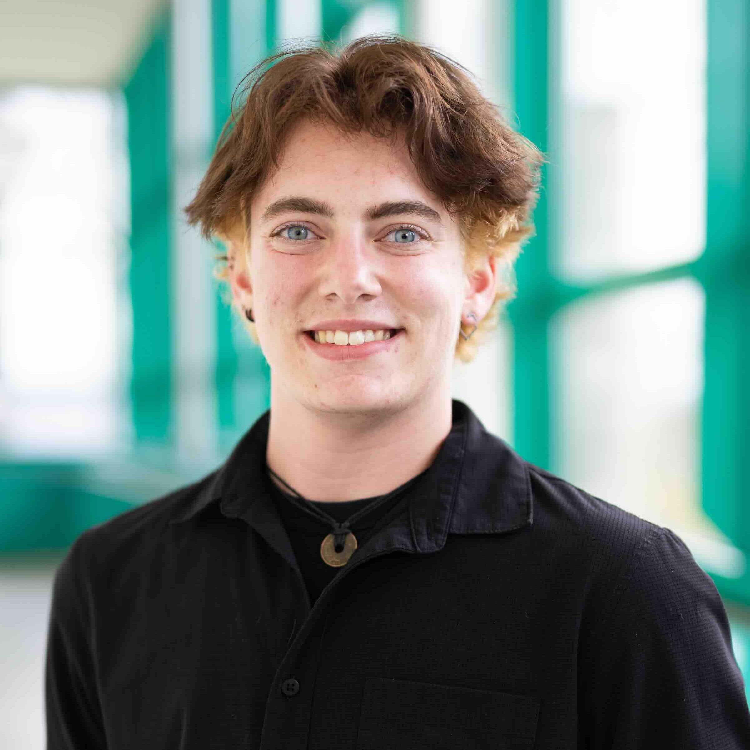 person smiling